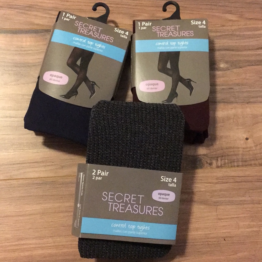 Plus Size Tights Bundle of 4
